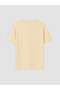 Peak New Season Beige Crew Neck Printed Men's T-Shirt - 6