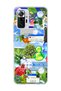 Redmi Note 10 Pro 4g Compatible Green Nature Desktop Printed Transparent Phone Case