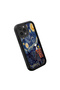 iPhone 14 Pro Compatible Black Silicone Camera Protected Shock Absorbing Protective Case Starry Oily Snoopy - 3