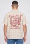 Zoox Men Regular Fit Microgrid Print Short Sleeve Casual Shirt, Multicolor - 4