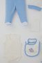 Baby Boy Hospital Release Set with 10 Cute Balloons and Elephant Emblem, 0-3 Months, White - 5