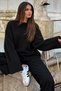 Women's Oversize Wide Fit Shawl Collar Sweater