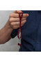 Metal Tasseled Capsule Cut Burgundy Crimped Amber Prayer Beads - 3