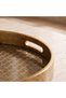 Geo Printed Round Tray - 37 cms - 3