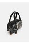 Quality Pieces from Çelebi Store Checkered Embroidered Embroidered Women's Shoulder Bag - 3