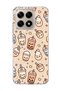 Mi 15t Compatible Cute Bubble Tea Printed Transparent Phone Case