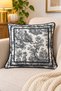 Digital Printed Decorative Double-Sided French Country Pattern Throw Pillow Pillowcase 45X45 cm - 2
