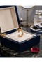 Gold Color 1 Piece Zircon Belly Row Stone Single Compression Cartilage Steel Earring - 4
