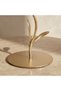 Floral Glass Candle Holder - 29 cm - 3