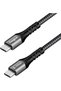 كابل USB C إلى Type C، USB 3.1 Type C Gen 2 (أسود، 1.6 قدم)
