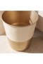 Half Enamel Metallic Waste Bin - 2