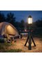 Solar LED Camping Light – 5 Head | High Brightness 6000K Outdoor Lamp with Solar & USB Charging | Head Lamp and Dimmable 360° Lighting, Magnetic Base | Portable Emergency Camping Light for Hiking
