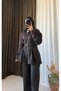 Beli Pleated Belted Scuba Suit - Hpm - Black - 2