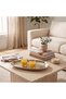 Embossed Decorative Metal Tray - 10 cm - 4