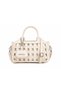 Cream Women's Organ Patterned Hand and Shoulder Bag with Cross Strap Premium Design Lux Segment - 5
