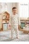 Organic Hospital Release Baby Set 0-3 Months Ecru Color - 2