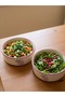 Set of 2 Ceramic Bowls for Breakfast, Yogurt, Granola, Salad and Fruit - 6