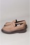 Select nola genuine leather men's shoes mink nubuck - 4