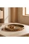 Geo Printed Round Tray - 37 cms - 2