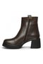 D26Kb-1955 Thick Heeled Daily Brown Women's Boots - 2