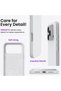 BluePeak Clear Case for iPhone 18 Pro, Anti-Scratch Protective Case (Grey, iPhone 18 Pro) - 3