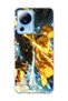 Mi 13 Lite Compatible Anime Lightning Sword Printed Transparent Phone Case