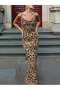 Rochie maxi, mix culori