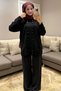 51231 - Stylish and Comfortable Felt-Polyester Women's Knitwear Long Cardigan with Button Detail - 7