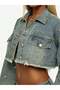 Short jacket, blue - 4