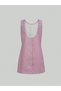 Rochie mini, roz - 4