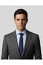 Navy Blue Patterned Slim Tie – 7 cm Wide - 5