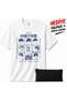 Bts Printed Map of T-Shirt, 100% Cotton Unisex Kids / Adults