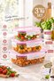 Glass Storage Container Set – Crystal Clear, Superior Preservation - 3 Sizes