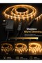 10M Warm White LED Strip Light 3000K, Flexible Cuttable Self Adhesive LED Tape Light, Non-RGB Single Color, Adjustable Brightness, Indoor Bedroom Ceiling Cabinet Decoration - 5