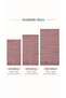 Premium Soft Shaggy Fur Rug – Plush Fluffy Carpet for Living Room & Bedroom, Modern Solid Colour, Muted Mauve - 6