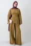 Wide Sleeve Tie-Down Mustard Double Suit