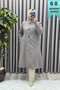 Women's Clothing Plus Size Three-Button French Cashmere Coat