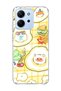 Redmi 15C Compatible Cat in the Field Egg Printed Transparent Phone Case