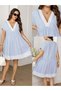 Rochie mini, mix culori - 4