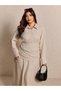 Rochie maxi, bej - 3