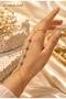 Gold Color Eye Steel Shameran - 2