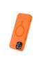 Joko iPhone 14 Z Silicone Magsafe Cover - Orange Bsk2026 - 3
