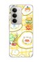 Redmi 15 Compatible Cat in the Field Egg Printed Transparent Phone Case