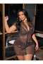 Rochie mini, mix culori - 4