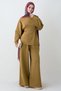 Wide Sleeve Tie-Down Mustard Double Suit - 3