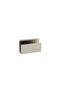 Silver Cornered Napkin Holder 15X5X9 cm - 2