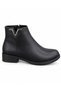 Women's V Buckle Zippered Non-Slip Sole Casual Women's Boots Warm Lining Classic Women's Boots - 2