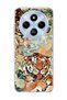 Redmi 14C Compatible Tiger Oriental Printed Transparent Phone Case