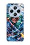Redmi 14C Compatible Anime Water Sword Printed Transparent Phone Case