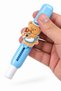 Teddy Bear Length Adjustable Eraser Pen Type 100mm Blue Vd076 - 3